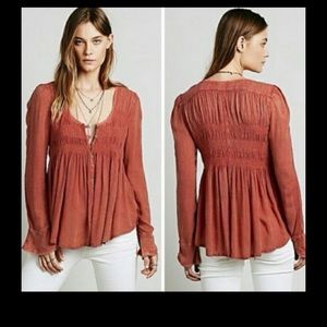 Free People Bohemian Top